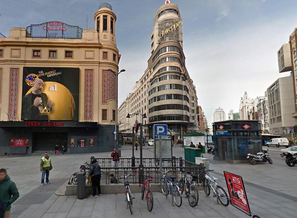 Apartamento Sotano En Gran Via Madrid — Fotos 1